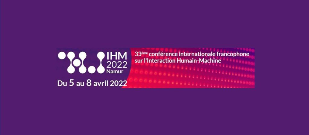 Illustration de la conférence IHM 2022
