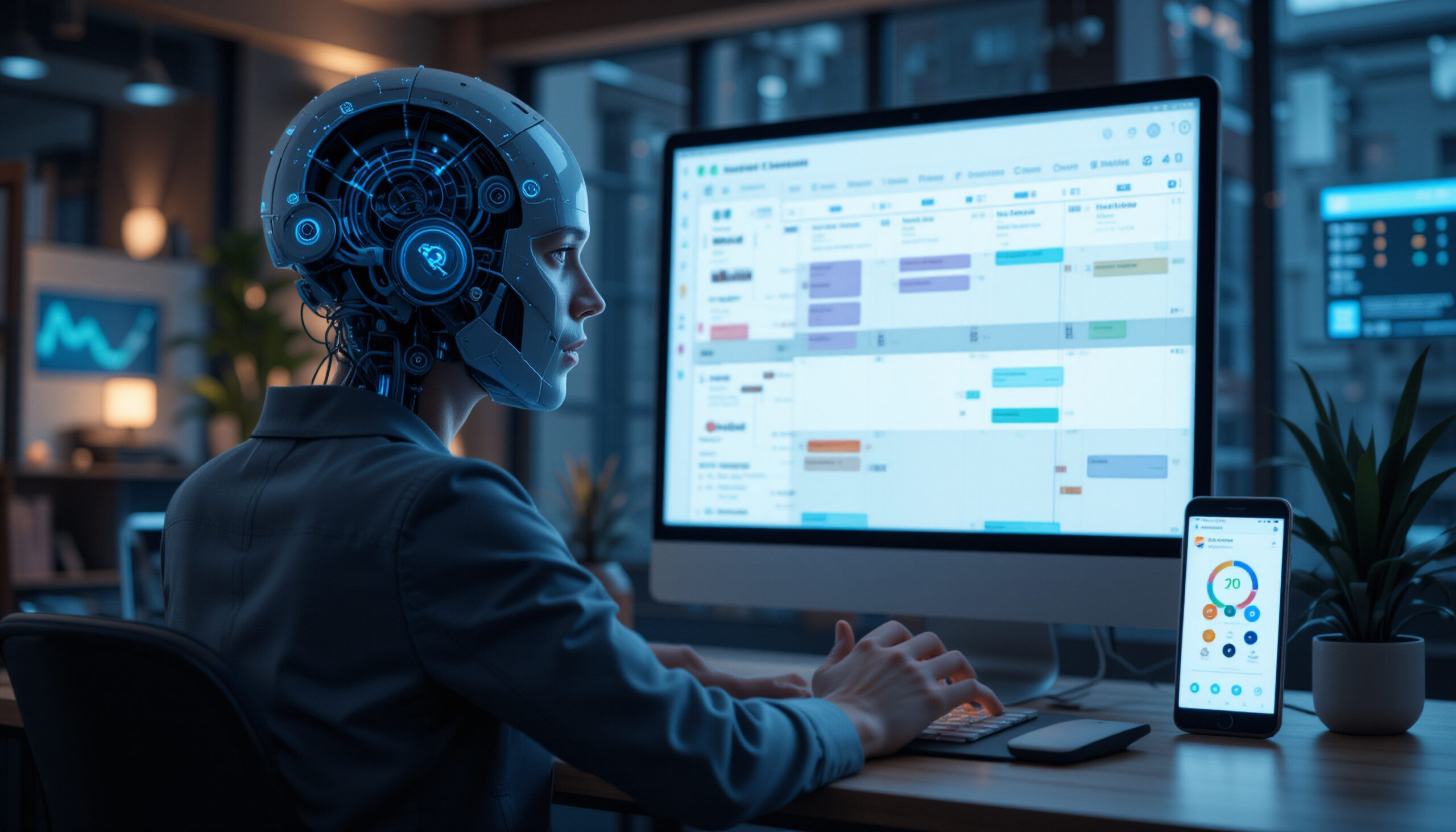 woman-with-headpiece-computer-with-words-cyber-screen