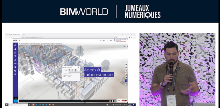 Clement talks at bim world 2025